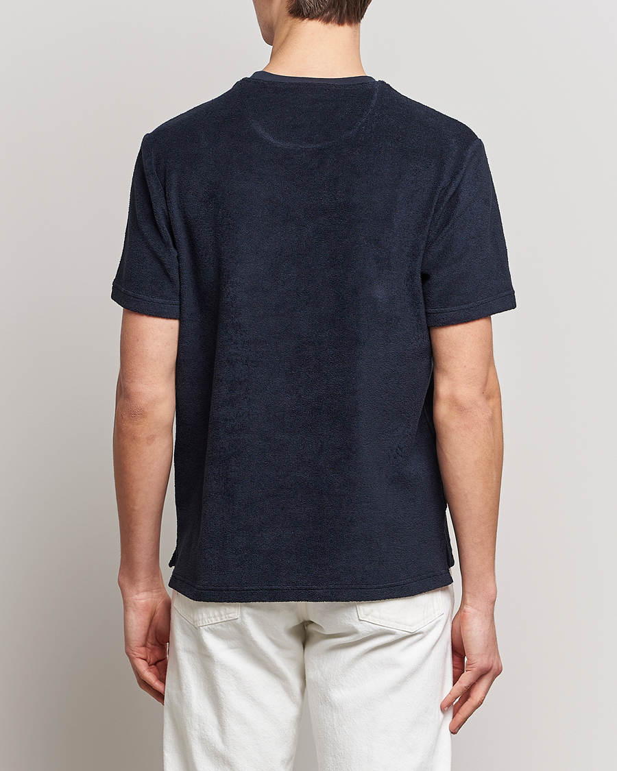 Hombres | Camisetas | Belstaff | Turret Terry Logo T-Shirt Dark Ink