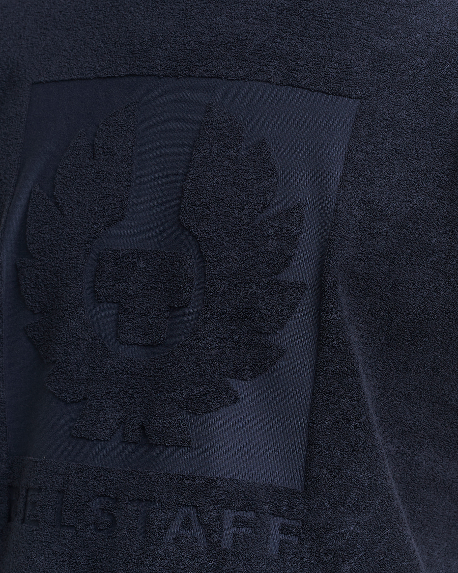 Hombres | Camisetas | Belstaff | Turret Terry Logo T-Shirt Dark Ink