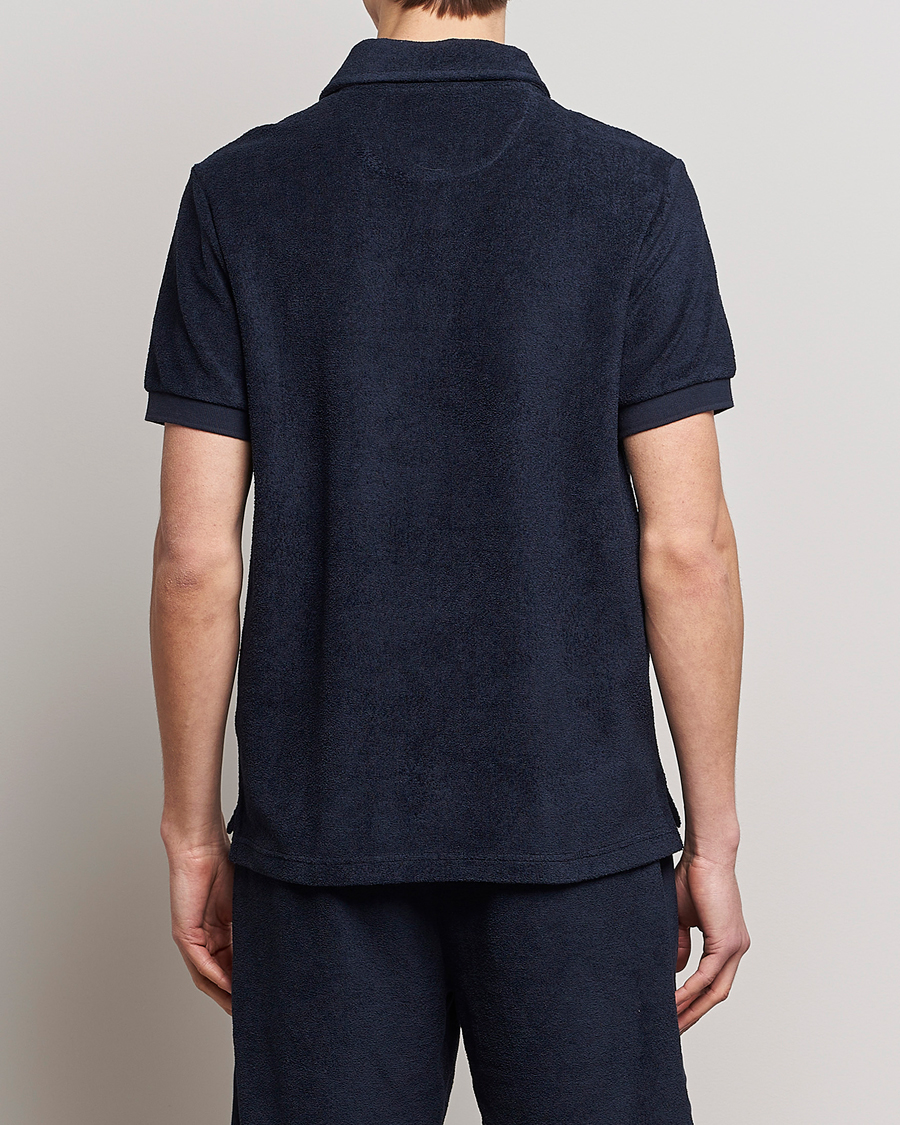 Hombres | Polos | Belstaff | Tether Terry Polo Dark Ink