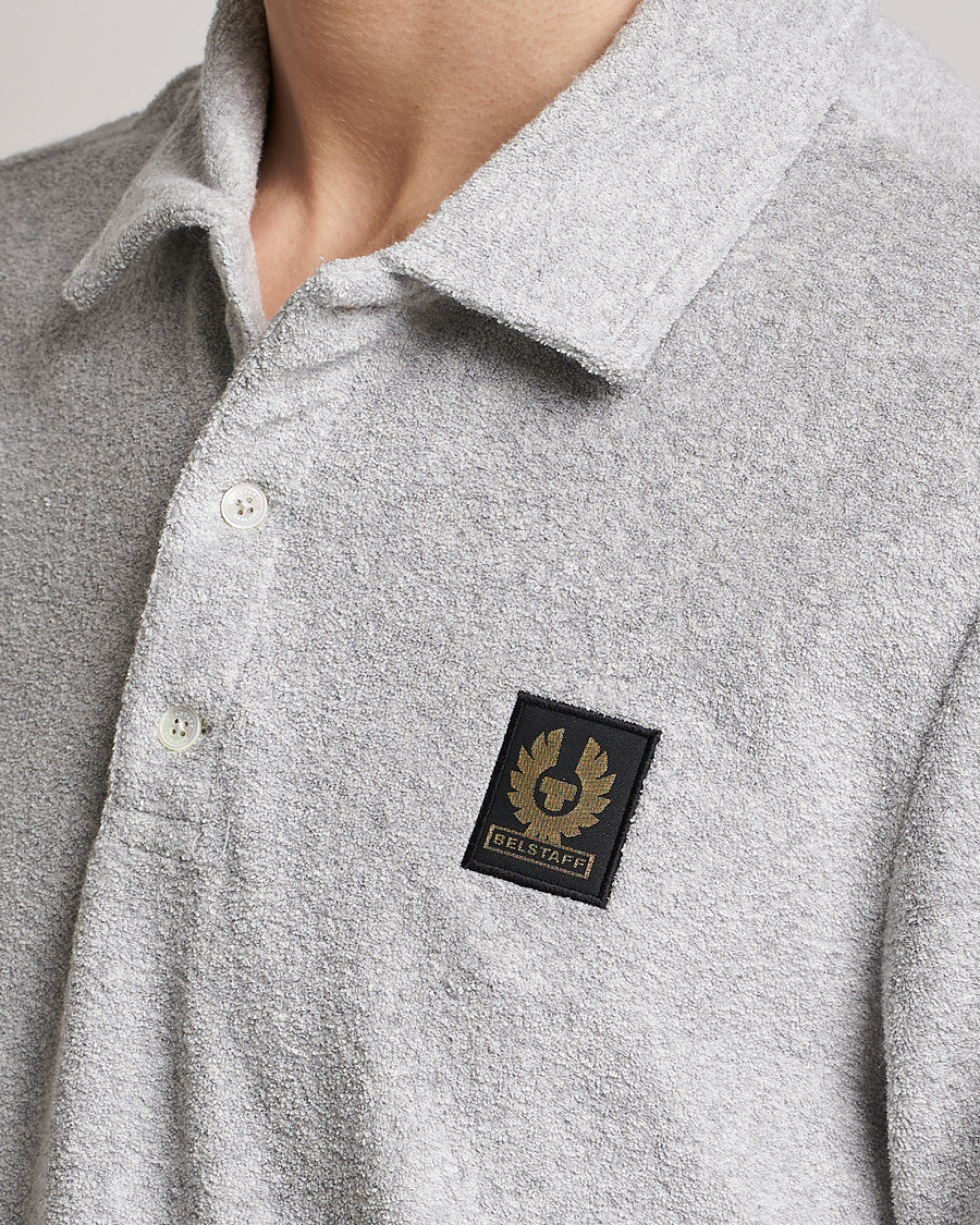 Hombres | Polos | Belstaff | Tether Terry Polo Old Silver Heather