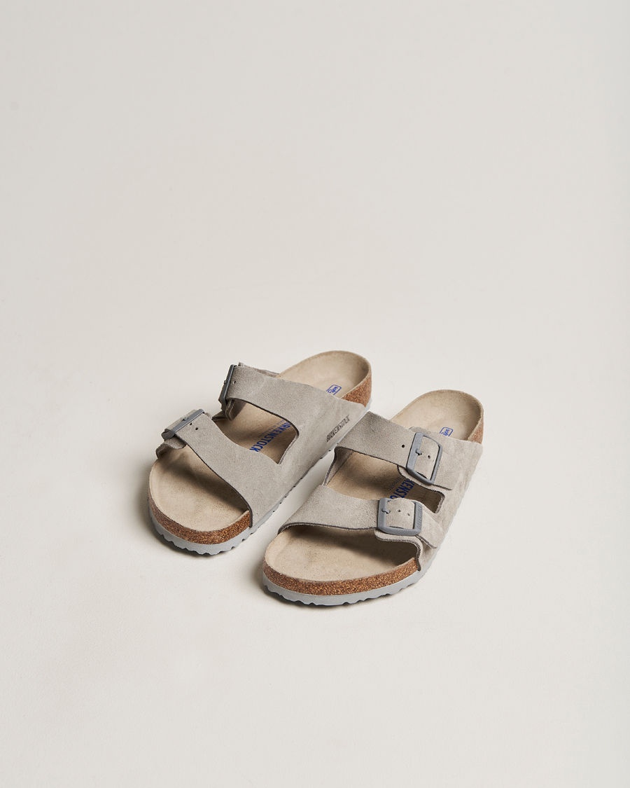 Hombres | BIRKENSTOCK Arizona Soft Footbed Stone Coin Suede | BIRKENSTOCK | Arizona Soft Footbed Stone Coin Suede