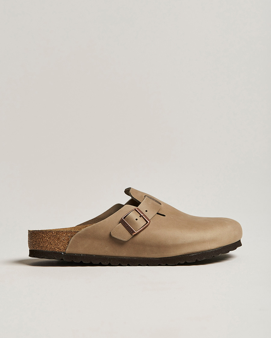 Hombres | Sandalias y chanclas | BIRKENSTOCK | Boston Classic Footbed Tabacco Oiled Leather