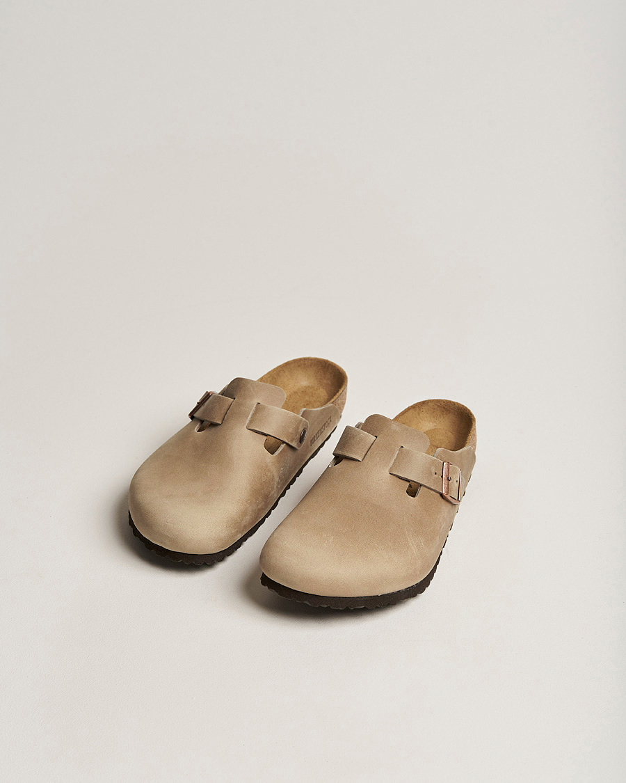 Hombres | Zapatos | BIRKENSTOCK | Boston Classic Footbed Tobacco Oiled Leather