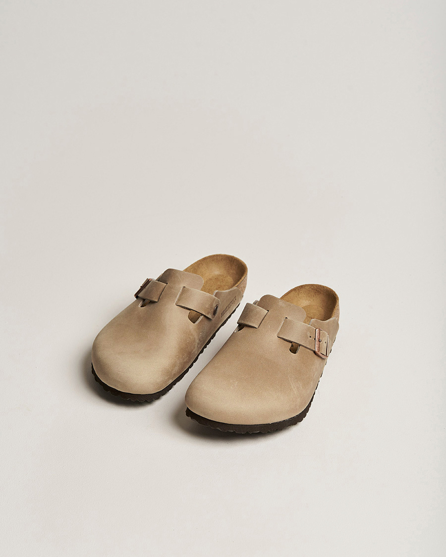 Hombres | Sandalias y chanclas | BIRKENSTOCK | Boston Classic Footbed Tabacco Oiled Leather