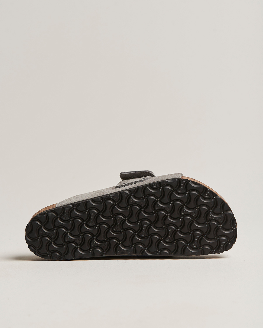 Hombres | BIRKENSTOCK Kyoto Nubuck Leather Whale Gray | BIRKENSTOCK | Kyoto Nubuck Leather Whale Gray