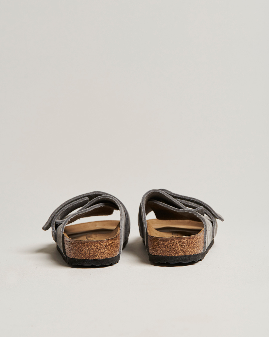 Hombres | BIRKENSTOCK Kyoto Nubuck Leather Whale Gray | BIRKENSTOCK | Kyoto Nubuck Leather Whale Gray