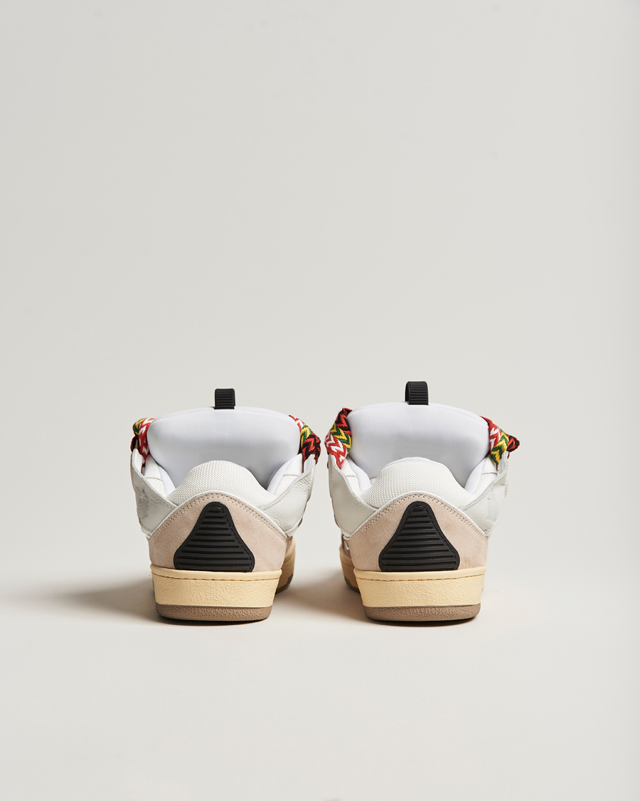 Hombres | Lanvin Curb Sneakers White | Lanvin | Curb Sneakers White