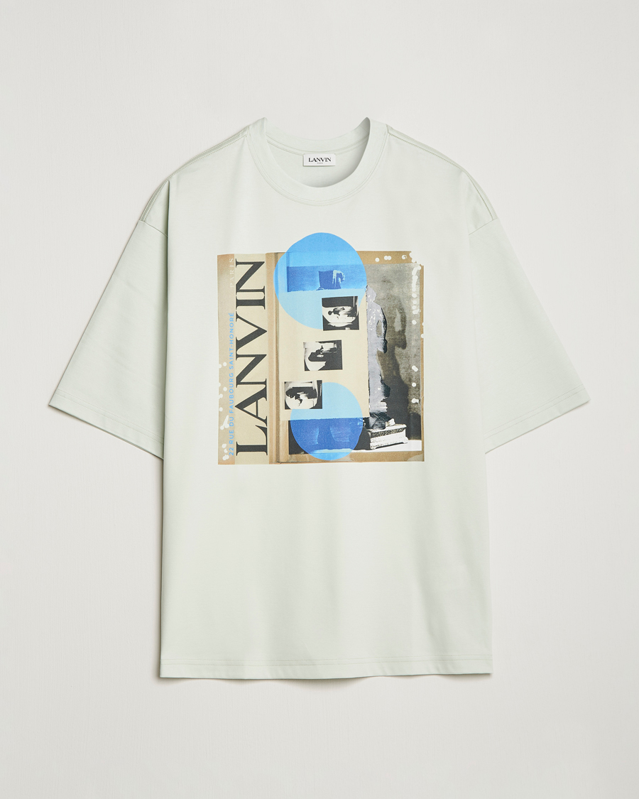 Hombres | Camisetas | Lanvin | Graphic Print T-Shirt Sage