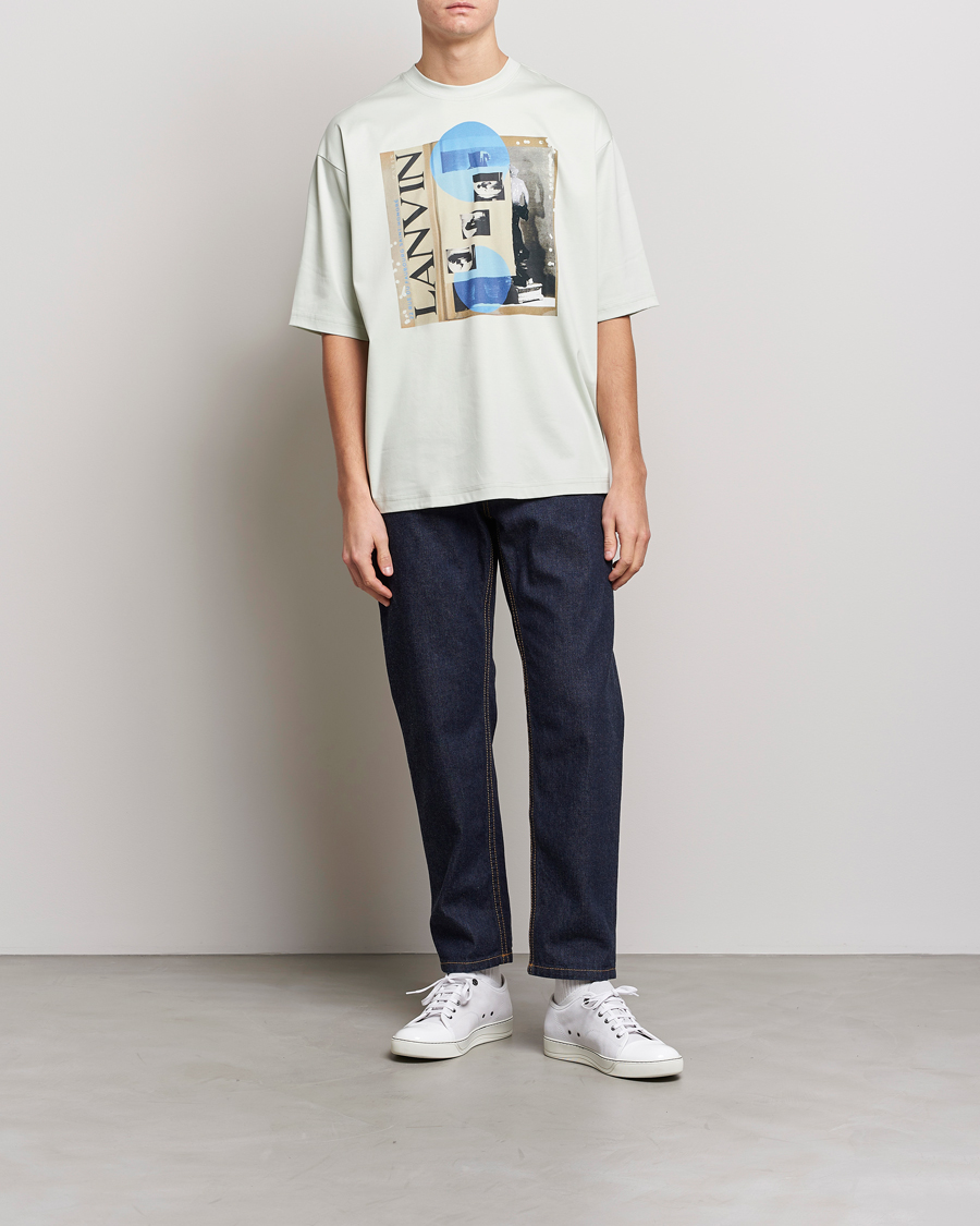 Hombres | Camisetas | Lanvin | Graphic Print T-Shirt Sage
