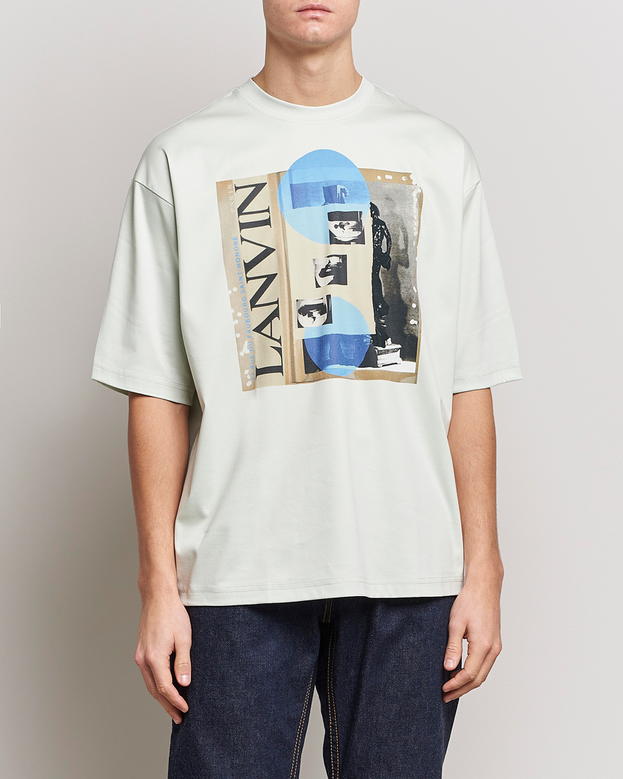 Hombres | Camisetas | Lanvin | Graphic Print T-Shirt Sage