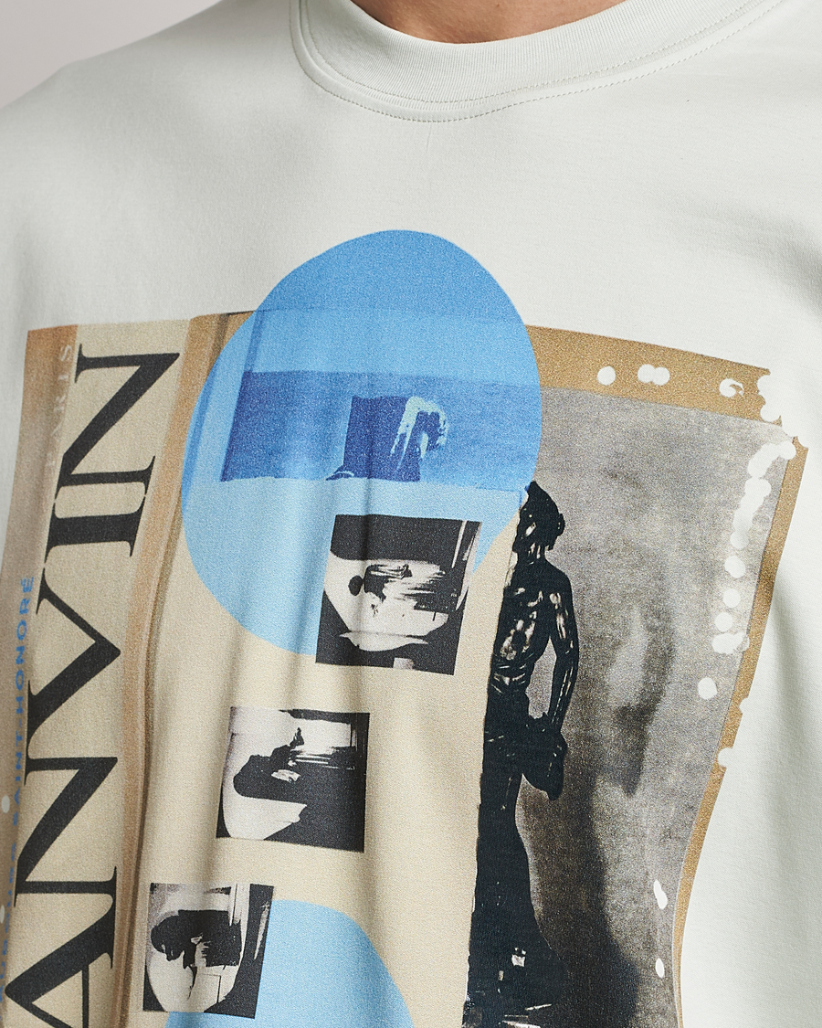 Hombres | Camisetas | Lanvin | Graphic Print T-Shirt Sage