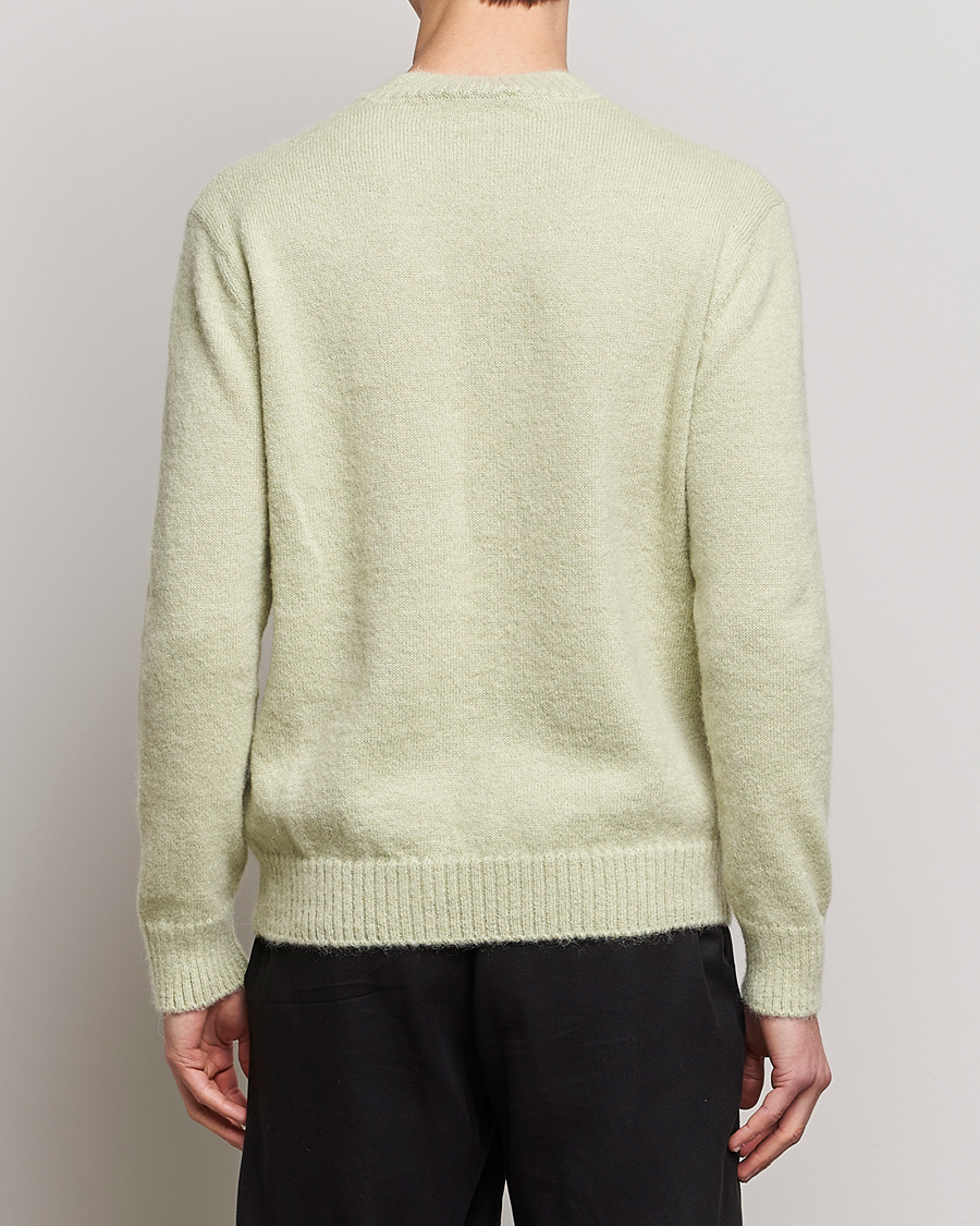 Hombres | Jerséis y prendas de punto | Lanvin | Brushed Mohair Sweater Sage