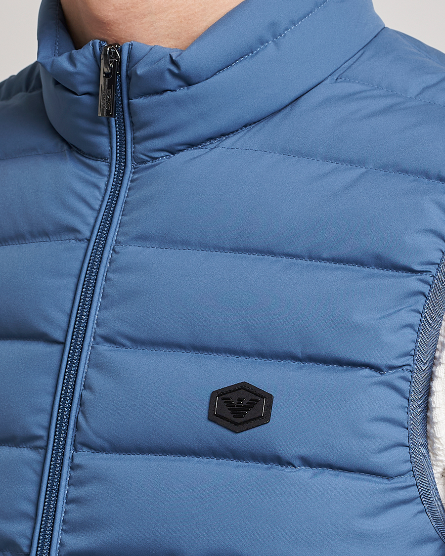 Hombres | Chalecos | Emporio Armani | Light Vest Blue