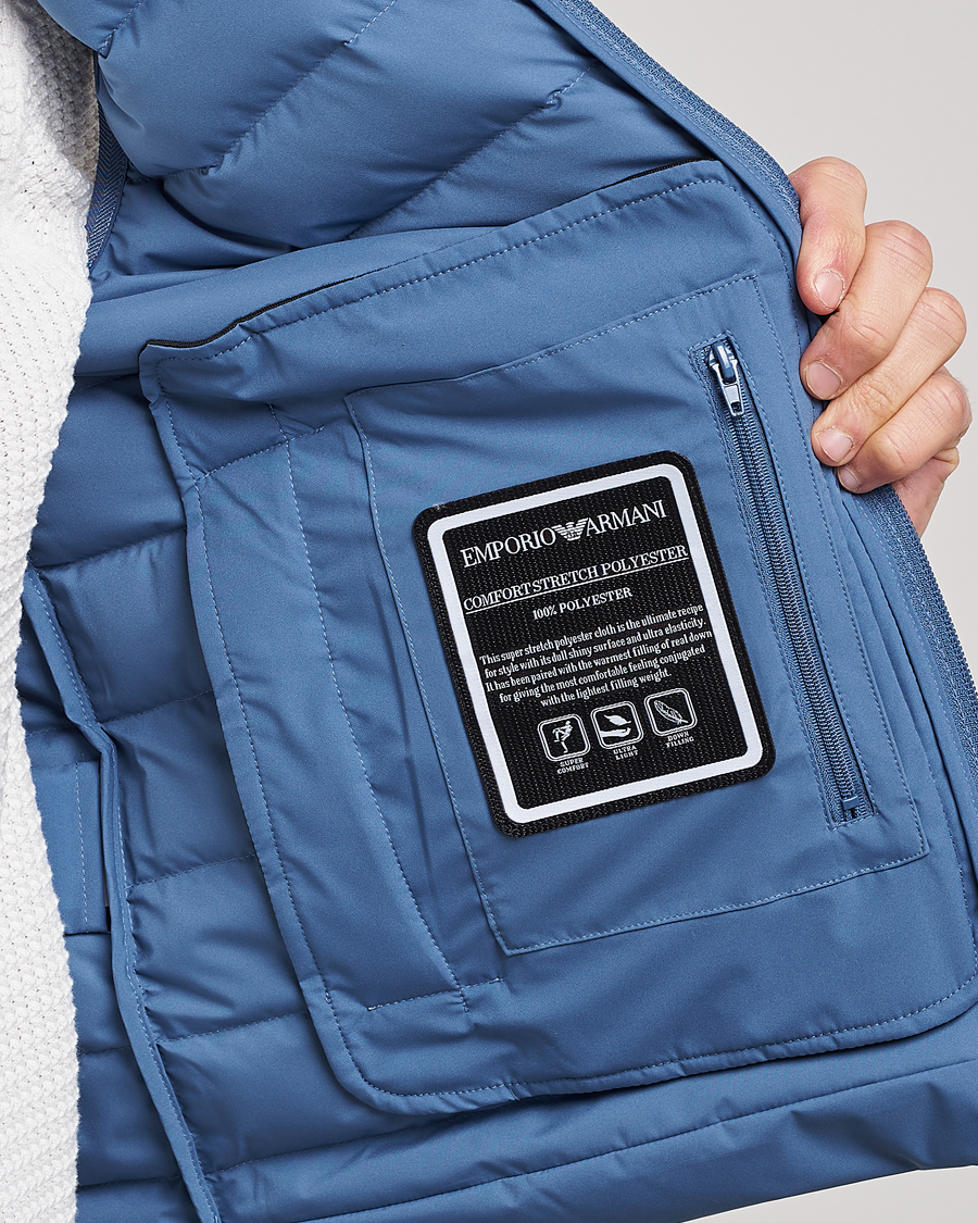 Hombres | Chalecos | Emporio Armani | Light Vest Blue