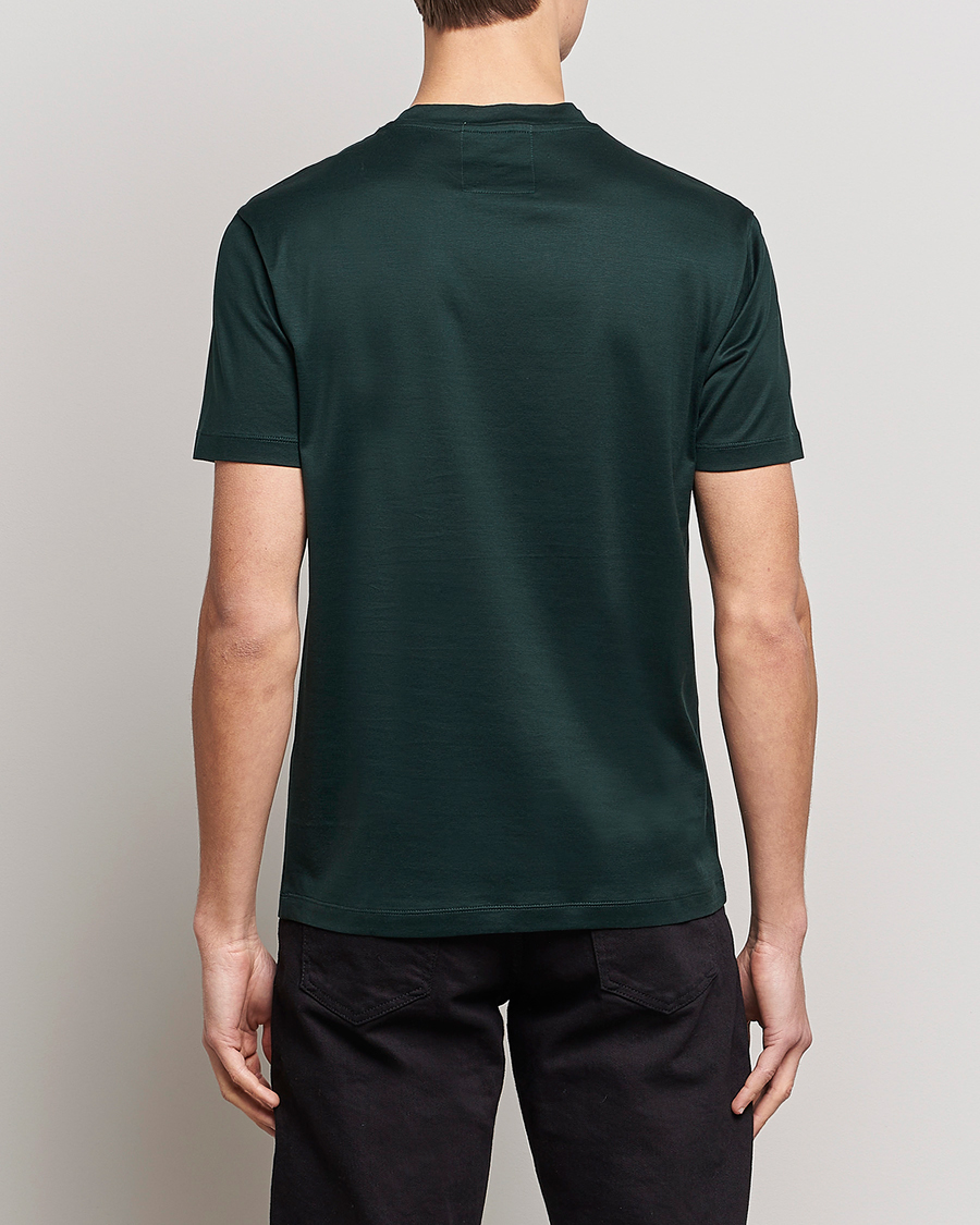 Hombres | Camisetas | Emporio Armani | Tencel T-Shirt Green