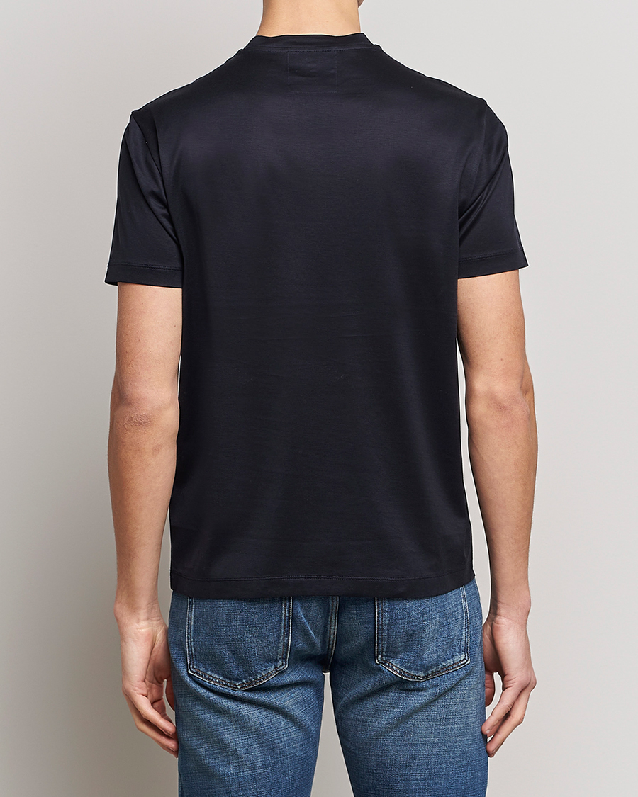 Hombres | Camisetas | Emporio Armani | Tencel T-Shirt Navy