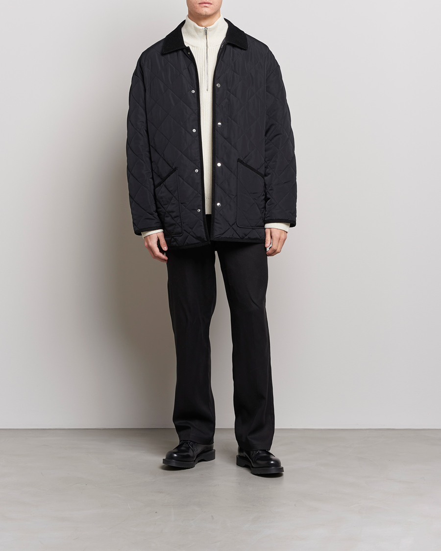 Hombres | Abrigos y chaquetas | Filippa K | Reversible Quilted Jacket Black