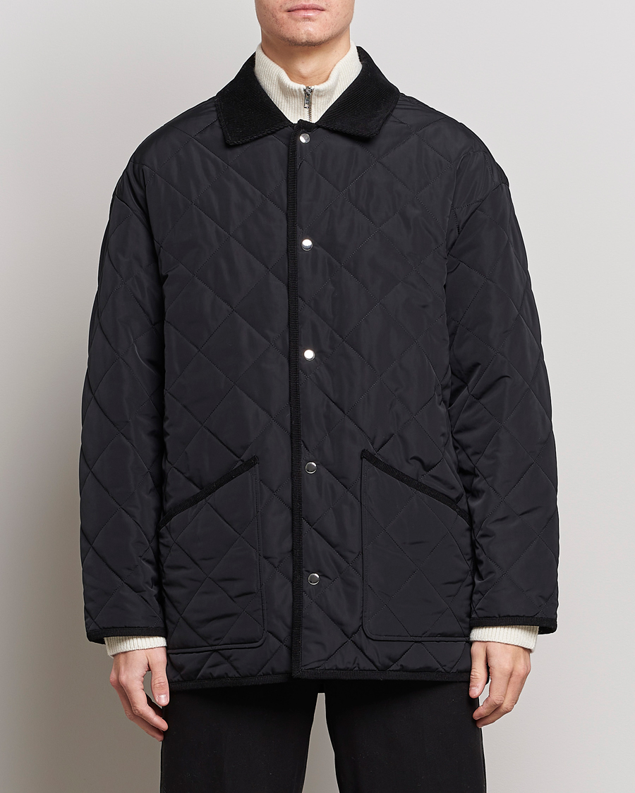 Hombres | Abrigos y chaquetas | Filippa K | Reversible Quilted Jacket Black