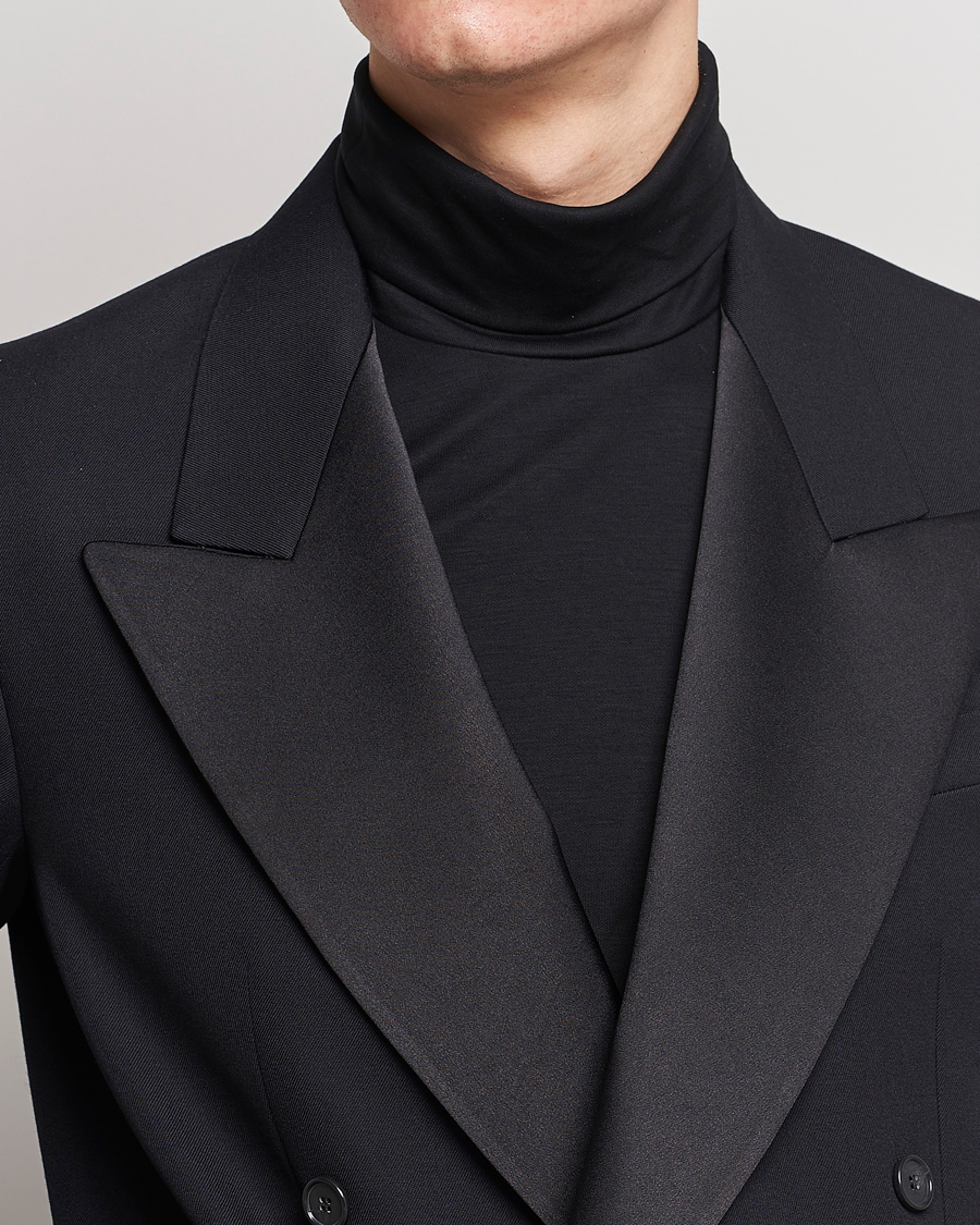 Hombres | Blazers | Filippa K | Tuxedo Blazer Black