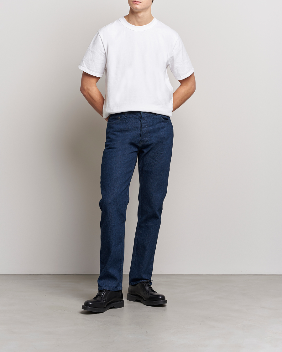Hombres | Vaqueros | Filippa K | Loose Straight Jeans Ocean