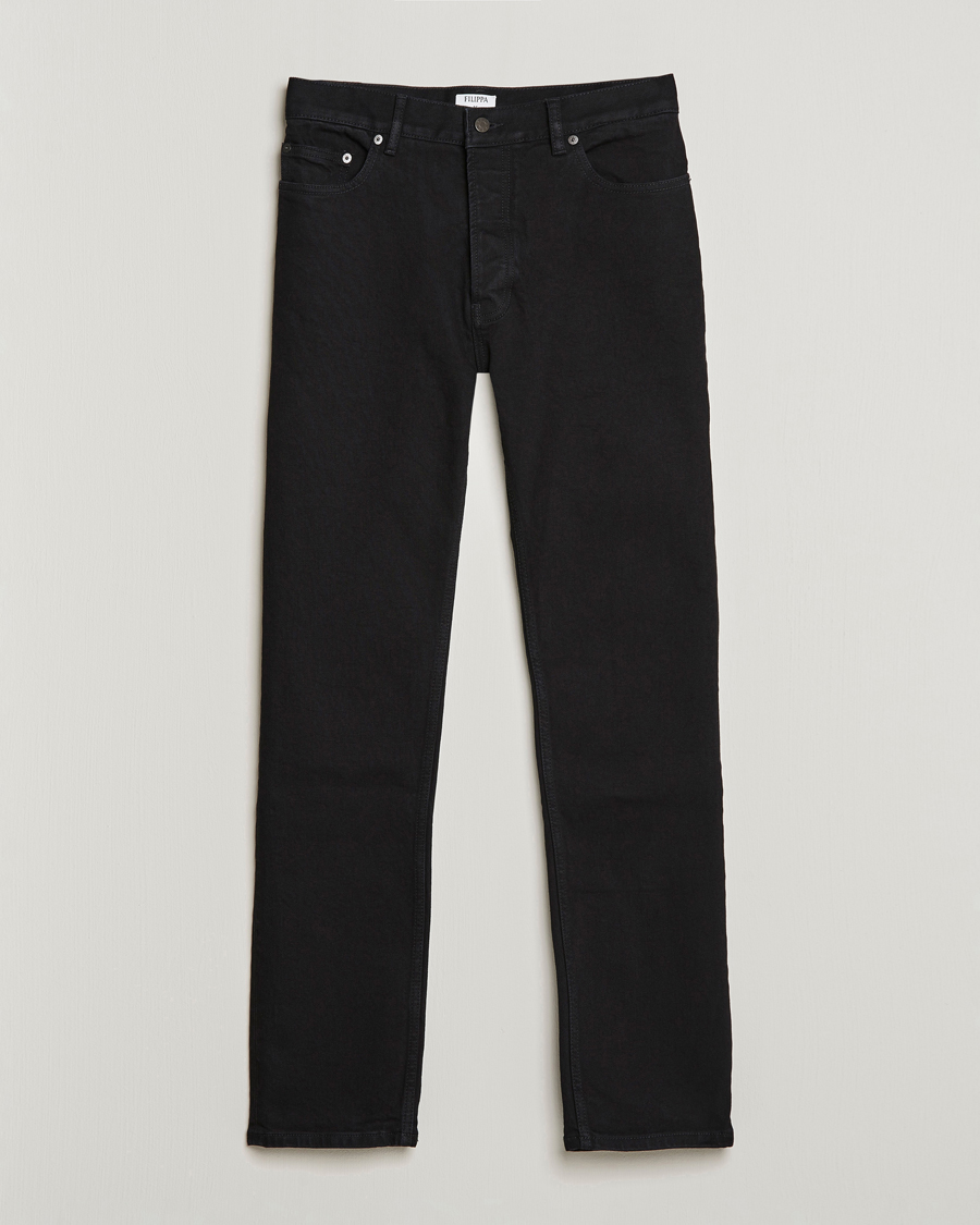 Hombres | Vaqueros | Filippa K | Loose Straight Jeans Night