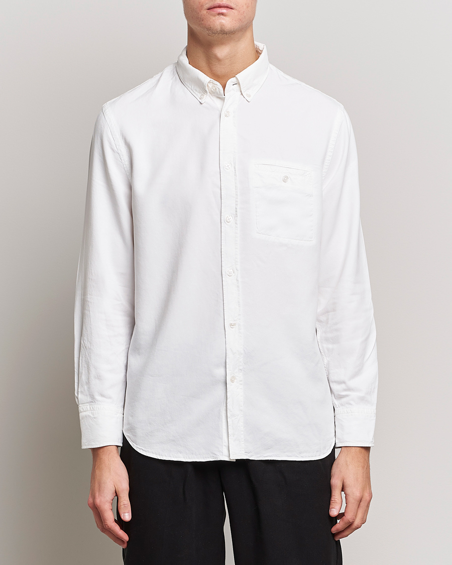 Hombres | Camisas | Filippa K | Zachary Lyocell Shirt White