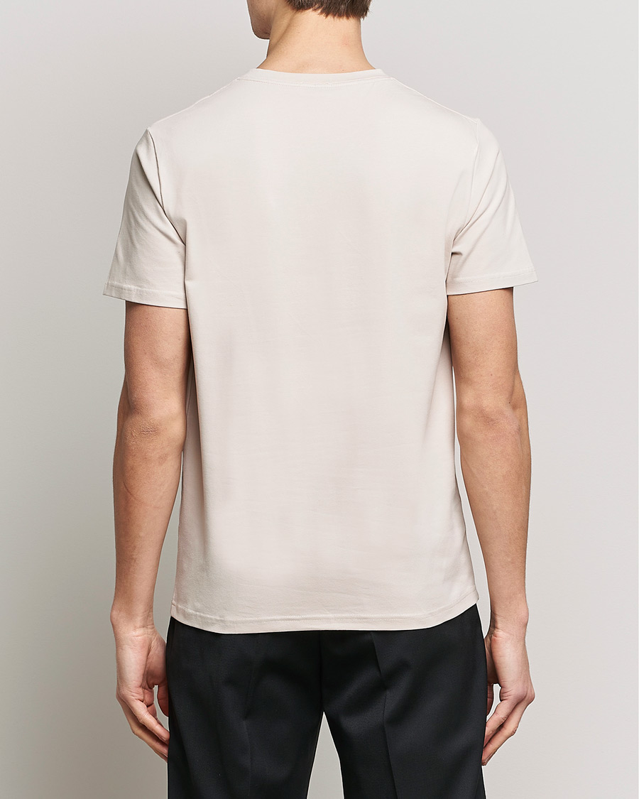 Hombres | Camisetas | Filippa K | Stretch Cotton Tee Sand