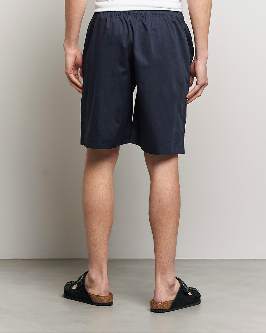 Hombres | Pantalones cortos | Filippa K | Cotton Lounge Shorts Night Blue