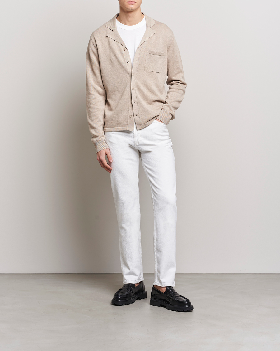 Hombres | Vaqueros | Filippa K | Classic Straight Jeans Washed White