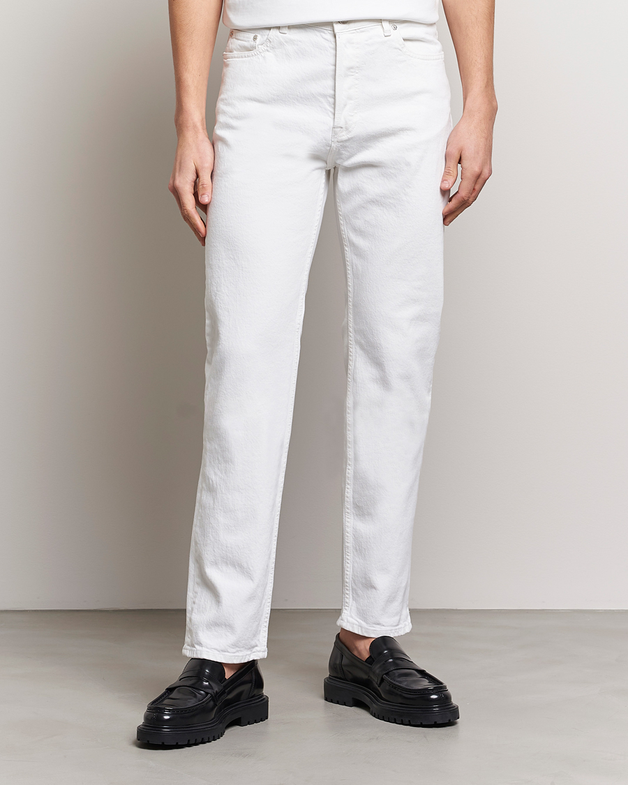 Hombres | Vaqueros | Filippa K | Classic Straight Jeans Washed White