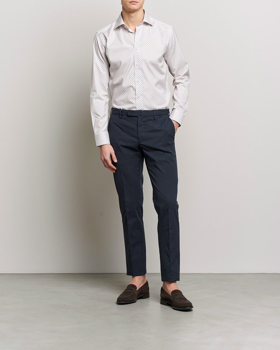 Hombres | Camisas | Eton | Signature Poplin Shirt Brown