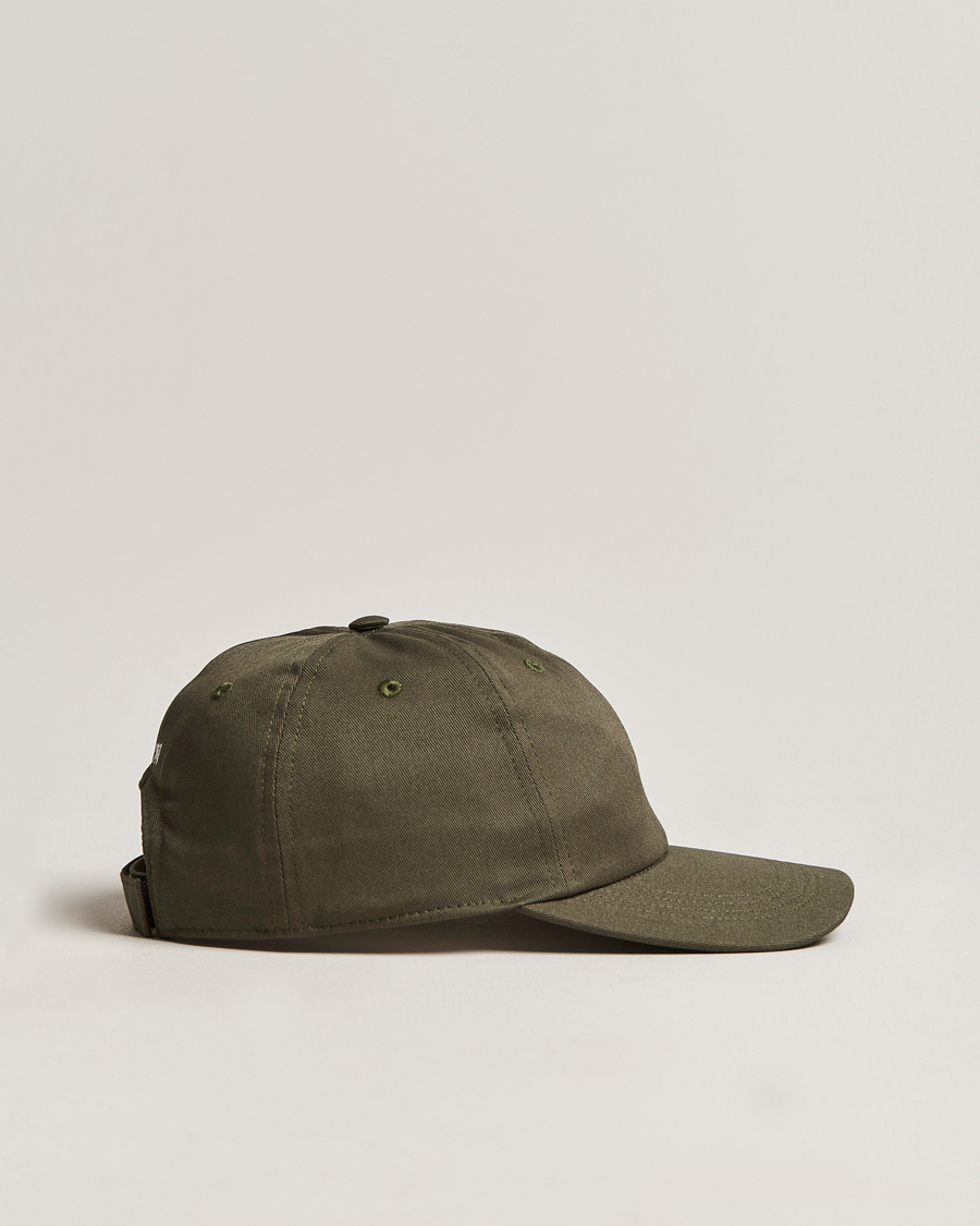 Hombres | Eton Cotton Baseball Cap Green | Eton | Cotton Baseball Cap Green