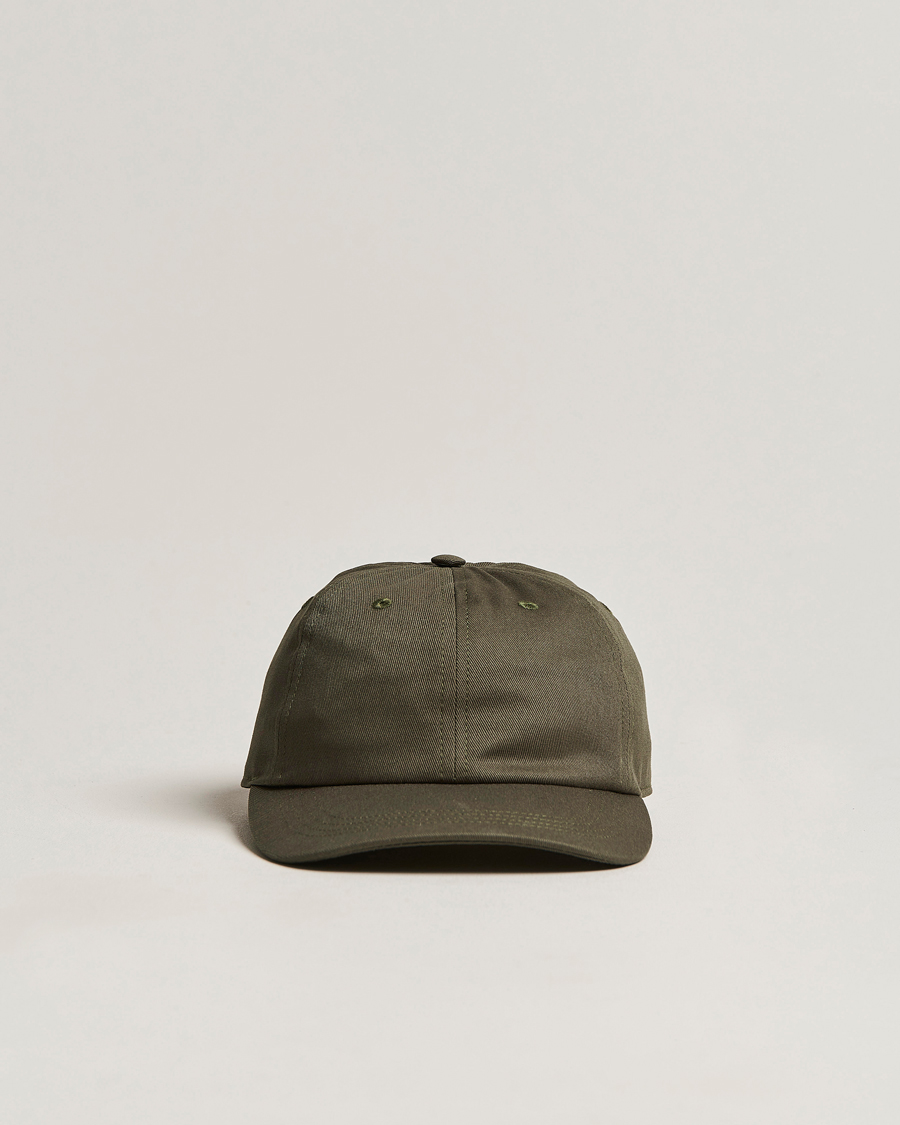 Hombres | Eton Cotton Baseball Cap Green | Eton | Cotton Baseball Cap Green