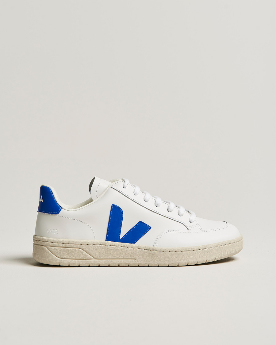 Hombres | Veja V-12 Sneaker Extra White/Paros | Veja | V-12 Sneaker Extra White/Paros