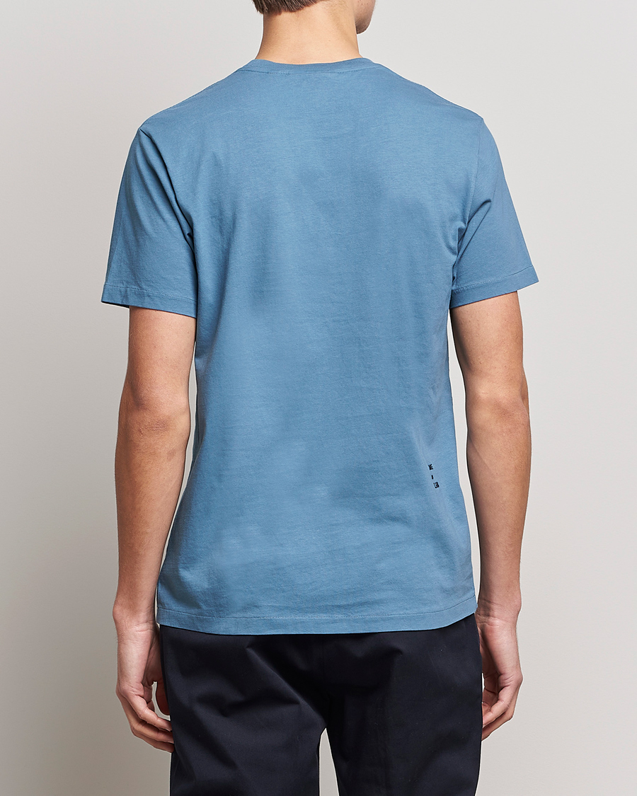 Hombres | Camisetas | FRAME | Logo T-Shirt Grey Blue