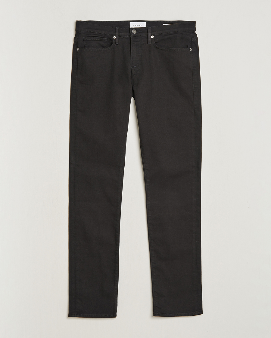 Hombres | Vaqueros | FRAME | L´Homme Slim Stretch Jeans Noir