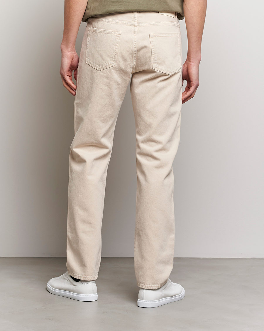 Hombres | Vaqueros | FRAME | The Straight Jean White Beige