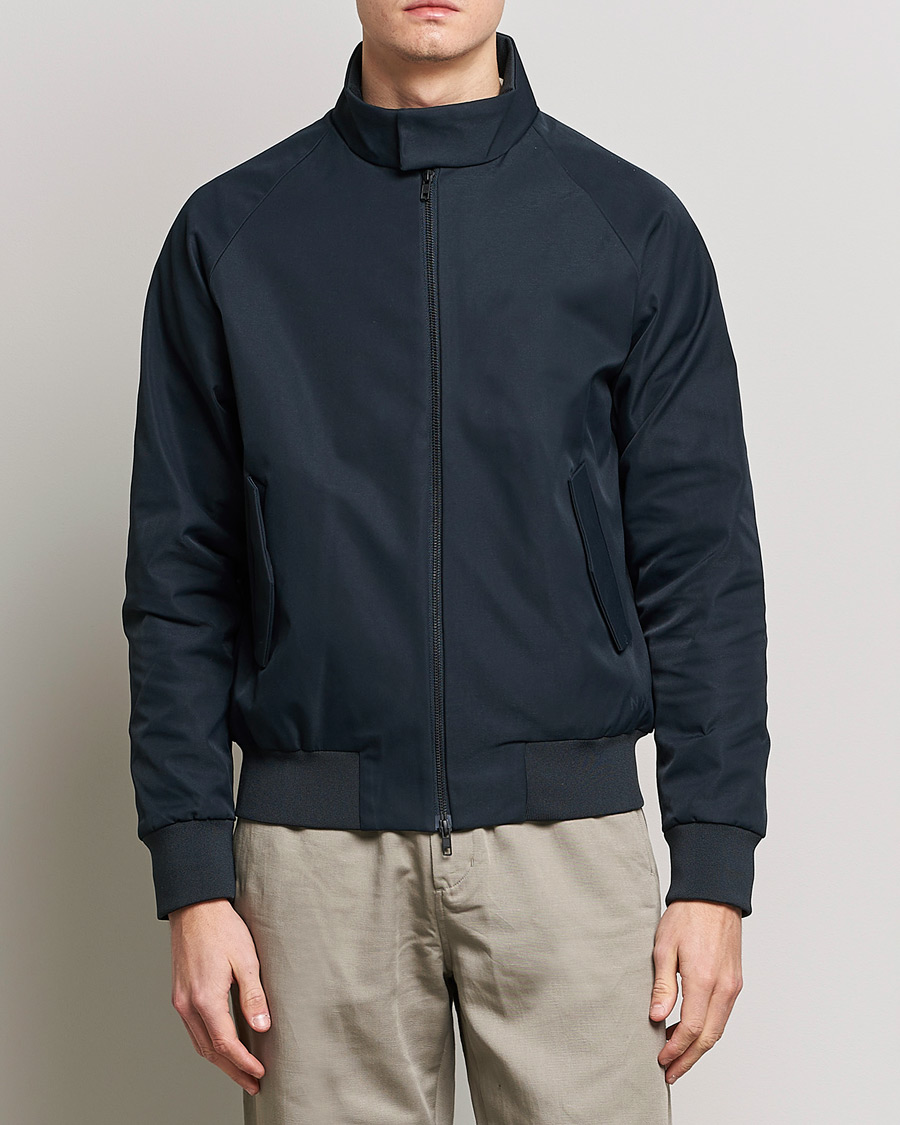 Hombres | Abrigos y chaquetas | NN07 | Dawson Light Harrington Jacket Navy Blue