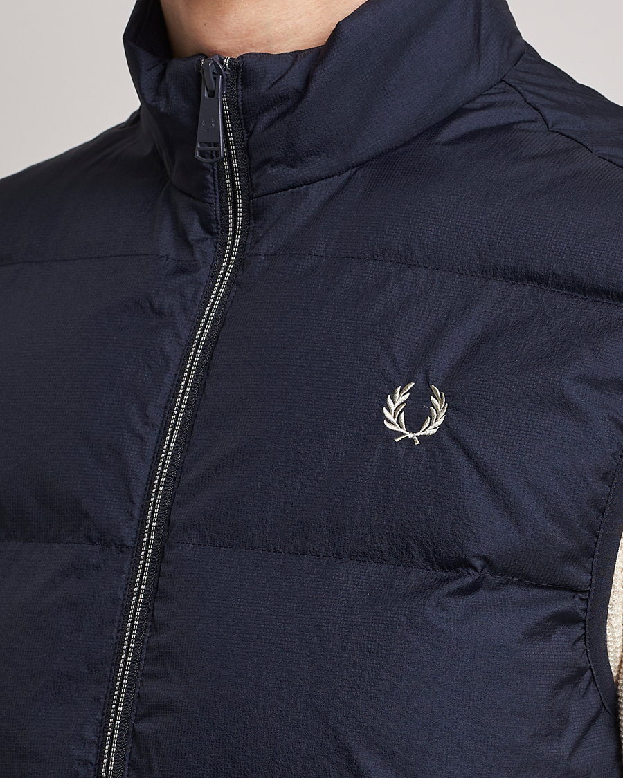 Hombres | Chalecos | Fred Perry | Insulated Gilet Vest Navy