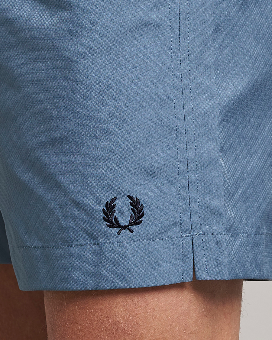 Hombres | Bañadores | Fred Perry | Classic Swimshorts Ash Blue