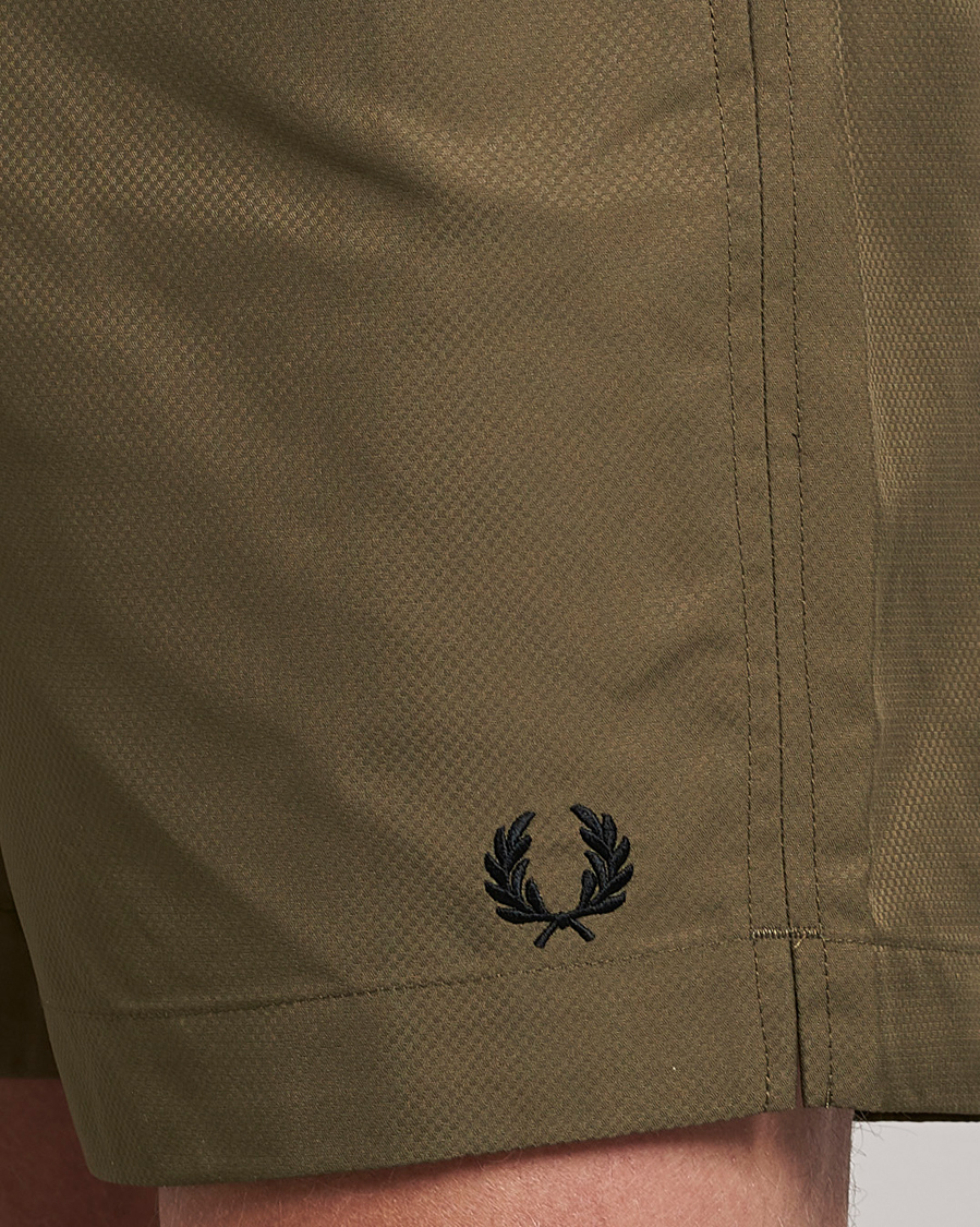Hombres | Bañadores | Fred Perry | Classic Swimshorts Uniform Green