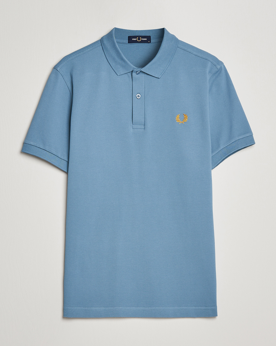 Hombres | Polos | Fred Perry | Plain Polo Shirt Ash Blue