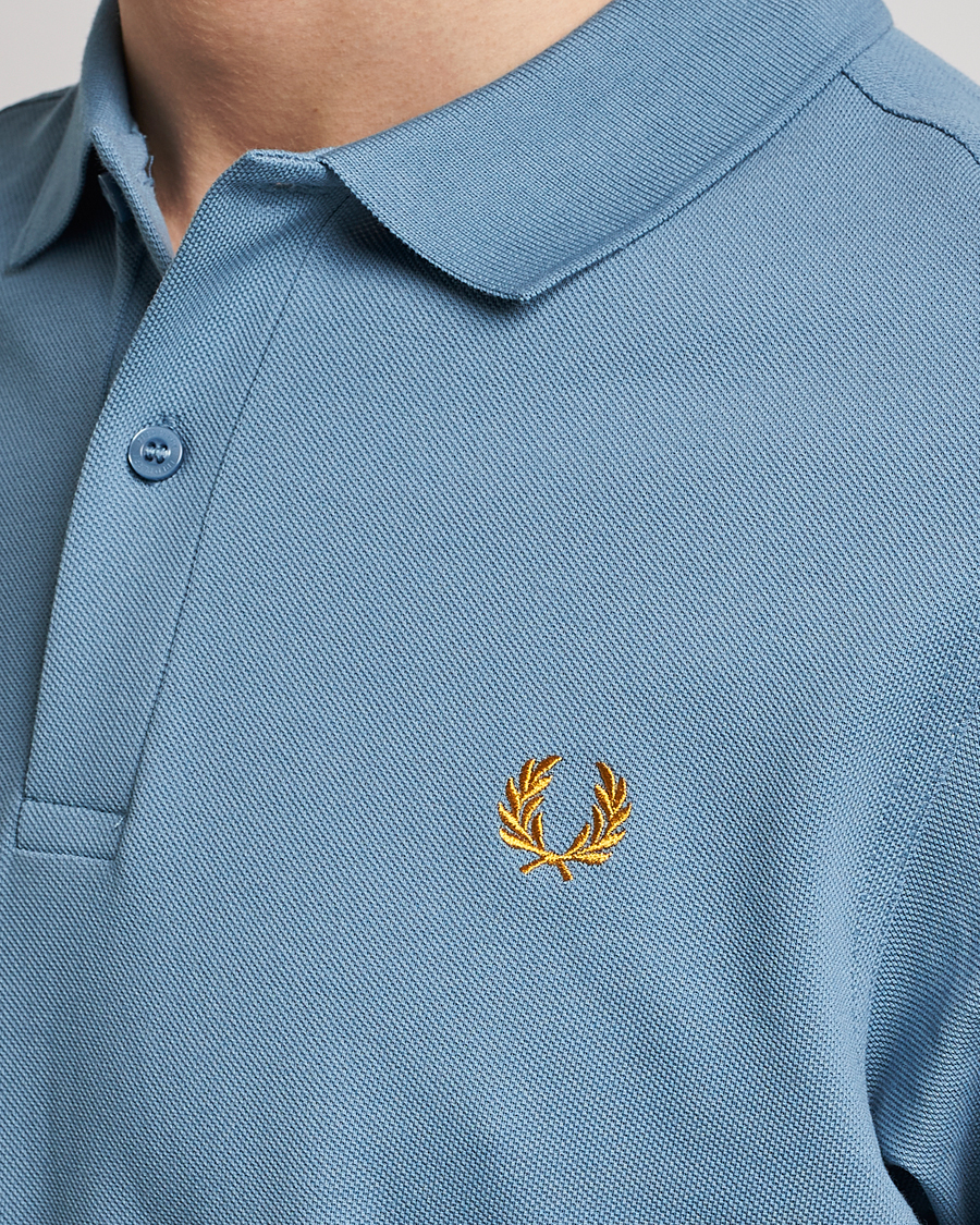Hombres | Polos | Fred Perry | Plain Polo Shirt Ash Blue