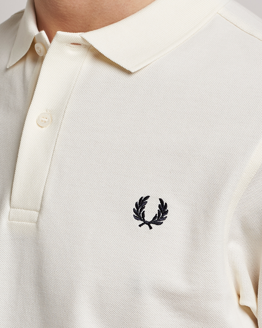 Hombres | Polos | Fred Perry | Plain Polo Shirt Ecru