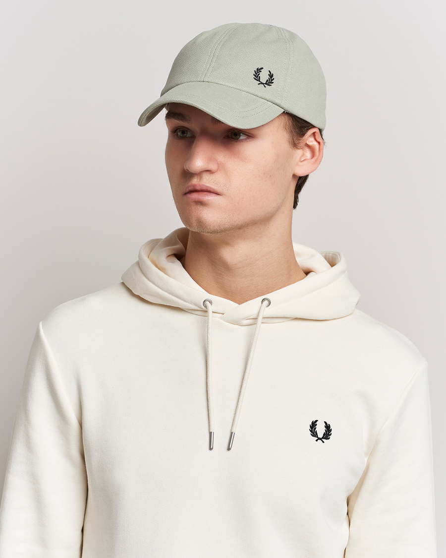 Hombres | Fred Perry Classic Cap Sea Gras | Fred Perry | Classic Cap Sea Gras