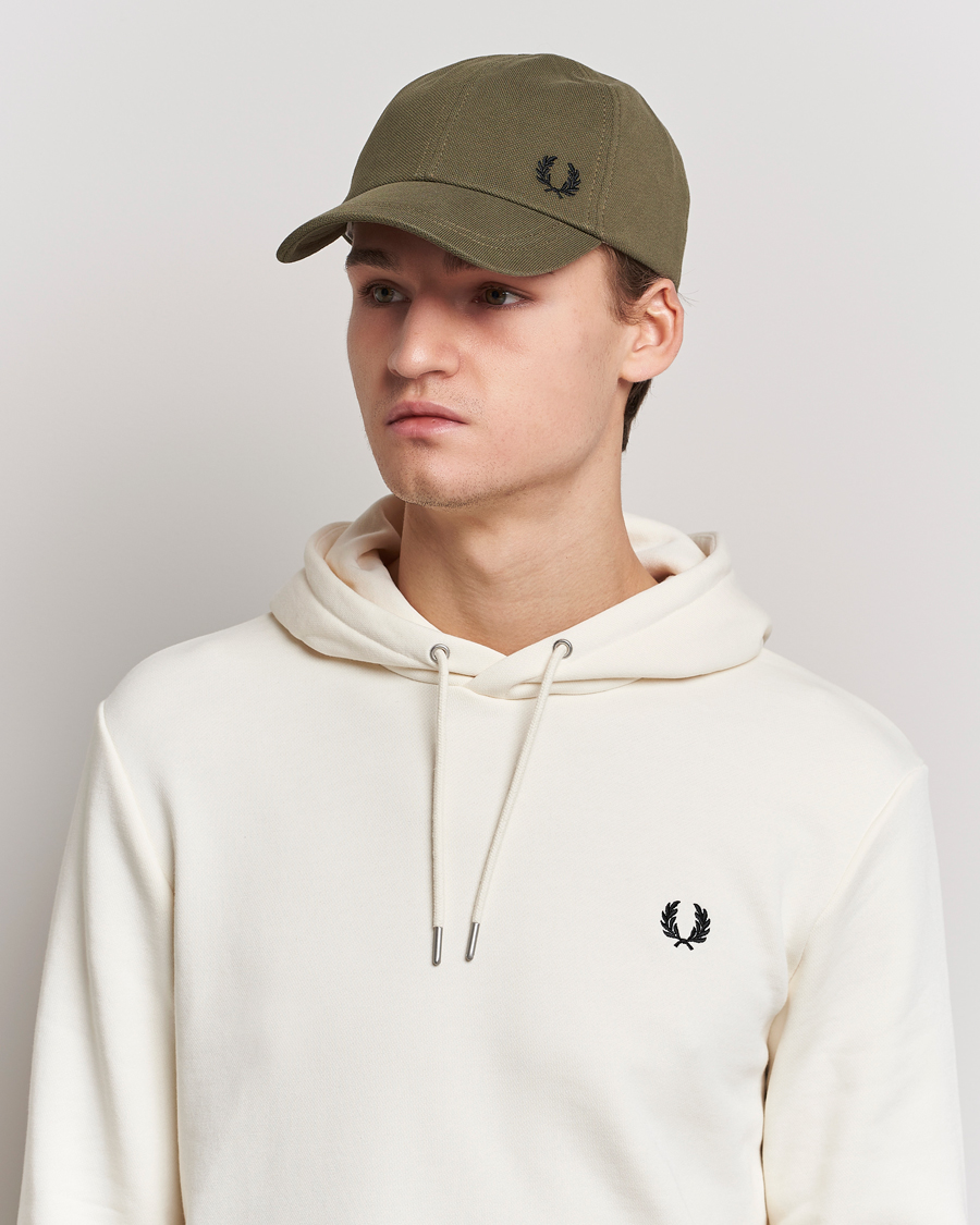 Hombres | Fred Perry Classic Cap Uniform Green | Fred Perry | Classic Cap Uniform Green