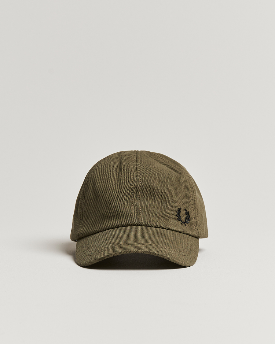 Hombres | Fred Perry Classic Cap Uniform Green | Fred Perry | Classic Cap Uniform Green