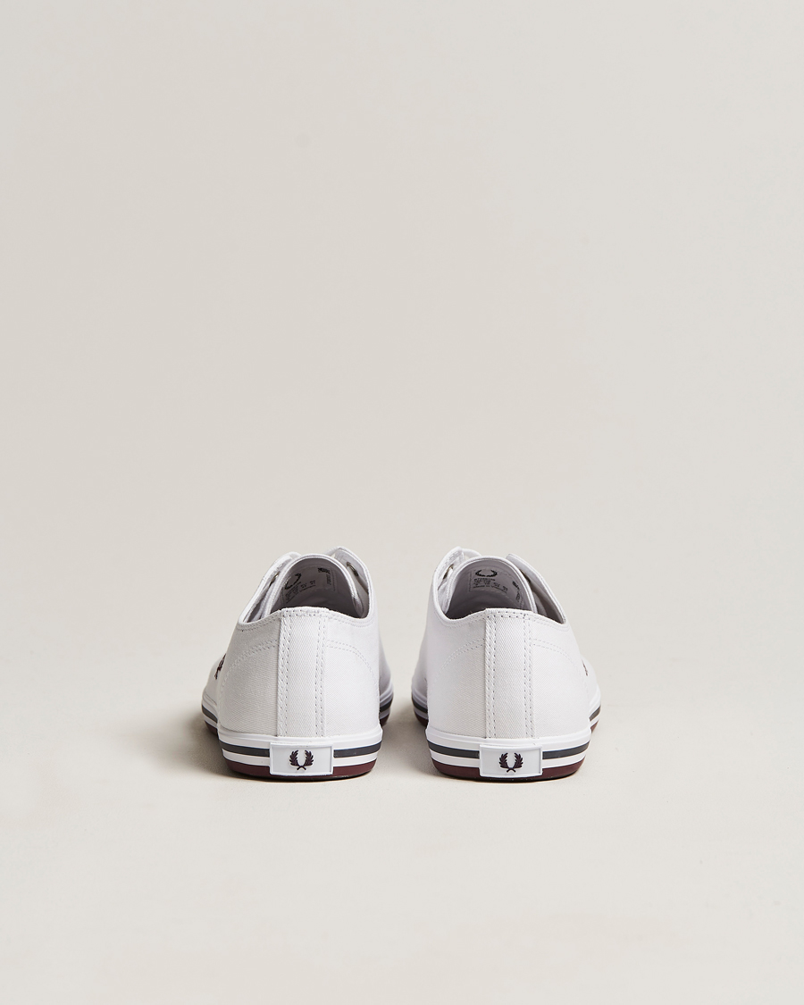 Hombres | Fred Perry Kingston Twill Sneaker White | Fred Perry | Kingston Twill Sneaker White