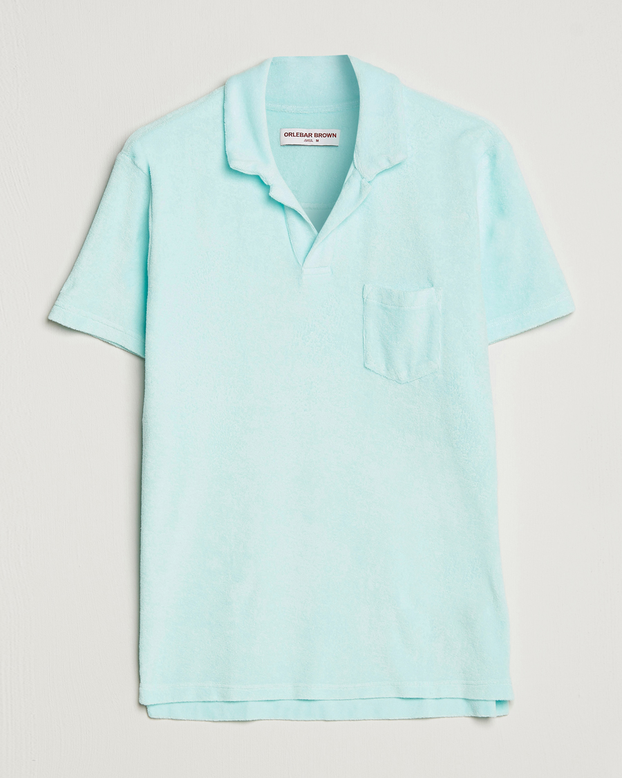 Hombres | Polos | Orlebar Brown | Terry Polo Clear Sky