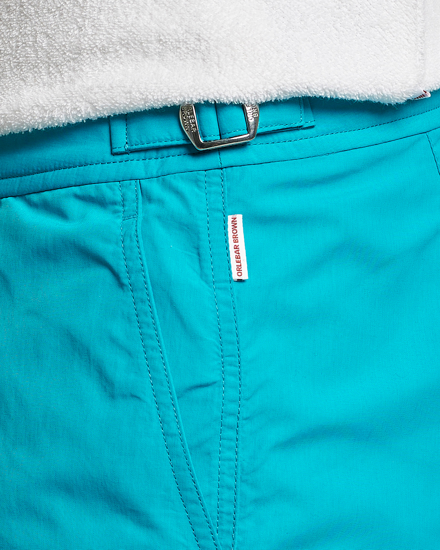 Hombres | Bañadores | Orlebar Brown | Bulldog II Medium Length Swim Shorts Crystal Sea